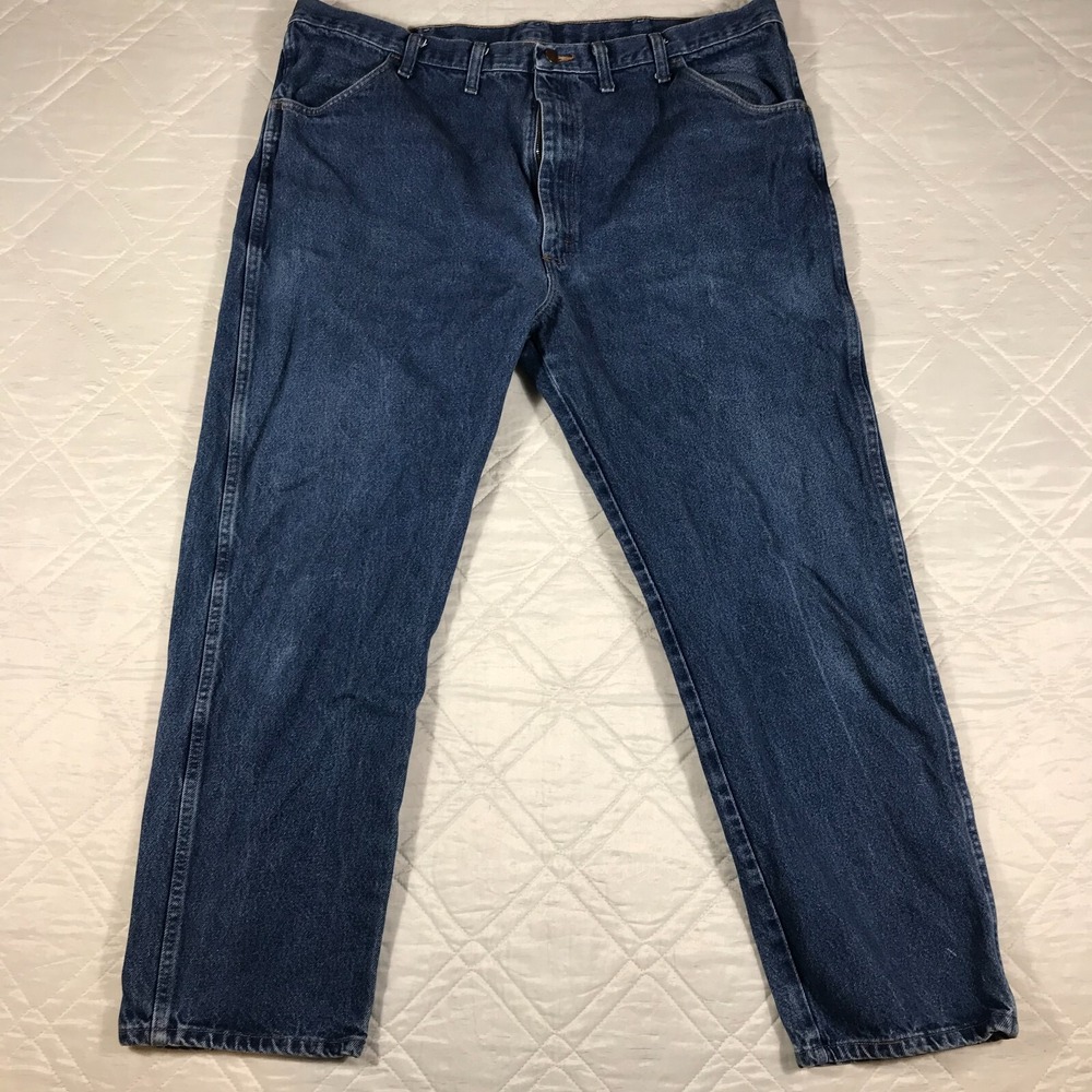 Rustler 100% cotton blue jeans size‎ 44X30